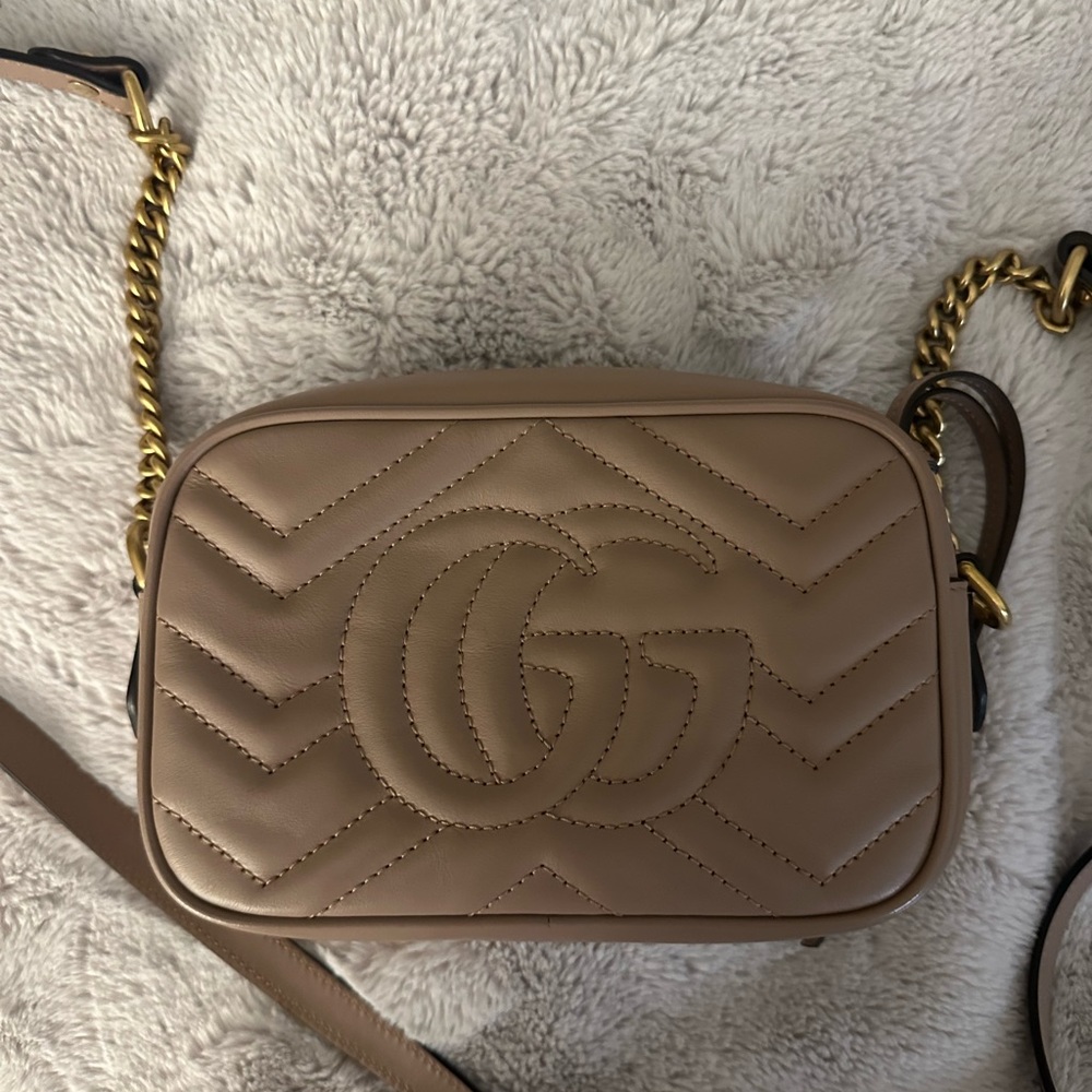 GUCCI GG MARMONT MINI SHOULDER BAG - Picture 4 of 9